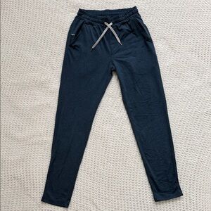 Vuori Joggers Men’s Small Blue Performance Lounge Pants Athletic Athleisure